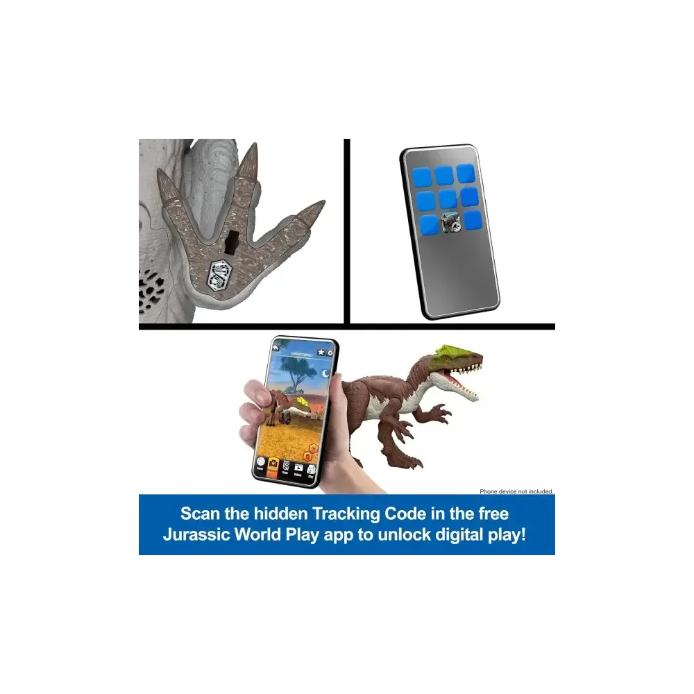 Jurassic World Rebirth Distortus Rex Giocattolo Dinosauro Mattel