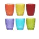Set 6 Bicchieri Jenny Multicolore 320 ml Tognana