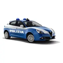 Automod Veicolo Polizia 1:43 Bburago