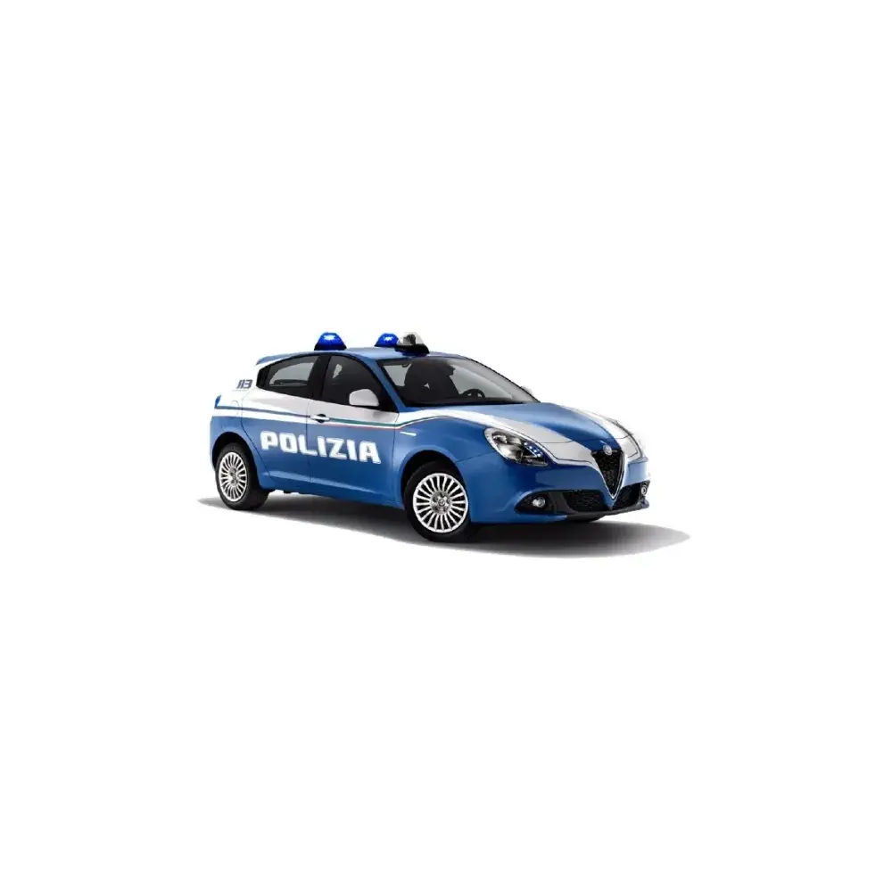 Automod Veicolo Polizia 1:43 Bburago