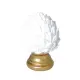 Pigna Bianca H.16cm Resina New Bi