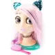 Influencer Make Up Doll Testa da Truccare e Pettinare Occhi Nice