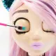 Influencer Make Up Doll Testa da Truccare e Pettinare Occhi Nice