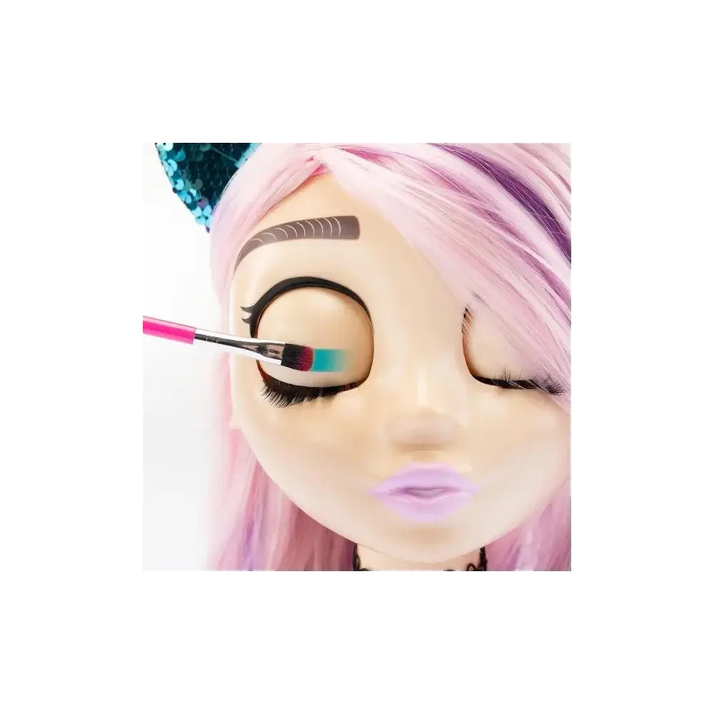 Influencer Make Up Doll Testa da Truccare e Pettinare Occhi Nice