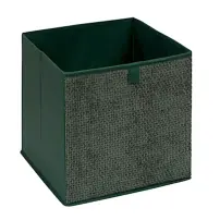 Scatola Portaoggetti 218661c Velvy Verde 31x31x31cm 5Five