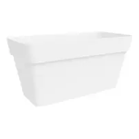 Arké Cassettone 60 cm Fioriera Bianca con Sottocassetta 32 Nicoli