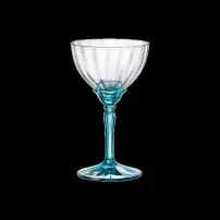 Florian Confezione 6 Calici Champagne Lucent Blue 24cl Bormioli Rocco