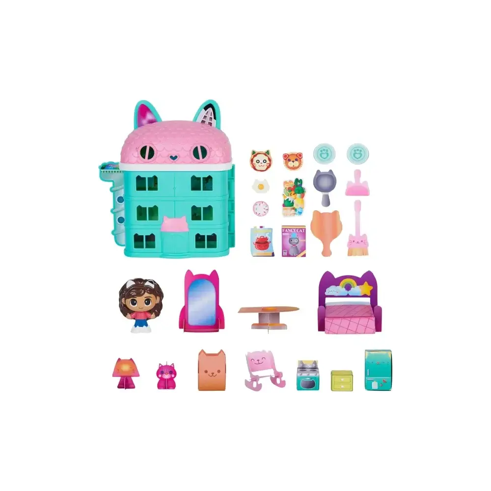 Gabby's Dollhouse Set Casa delle Bambole Portatile Toys One