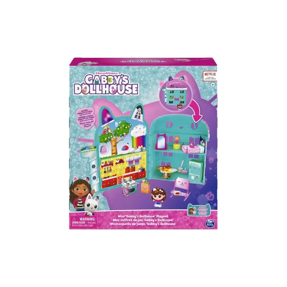 Gabby's Dollhouse Set Casa delle Bambole Portatile Toys One