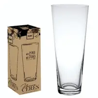 Vaso in Vetro Trasparente Vaso Ceres Diametro 19 cm Altezza 70 cm Alar