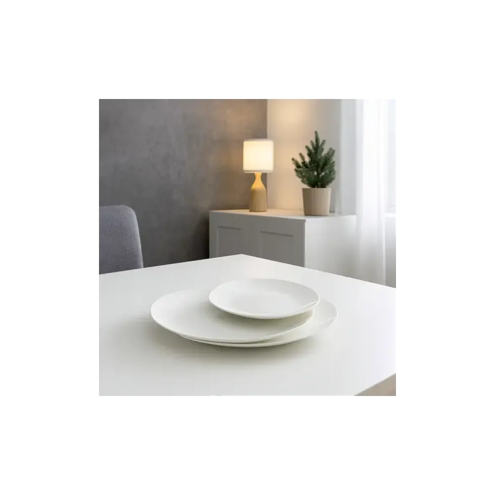 La Routine Servizio Tavola 18 Pezzi Porcellana Elegante per 6 Thun