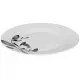Set di Piatti 18 Pezzi Lila in Porcellana Bianco Secret de Gourmet