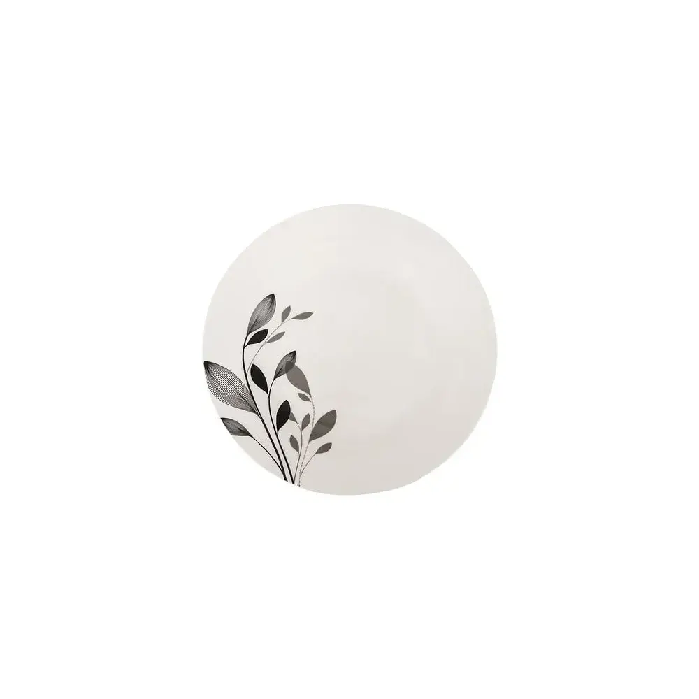 Set di Piatti 18 Pezzi Lila in Porcellana Bianco Secret de Gourmet
