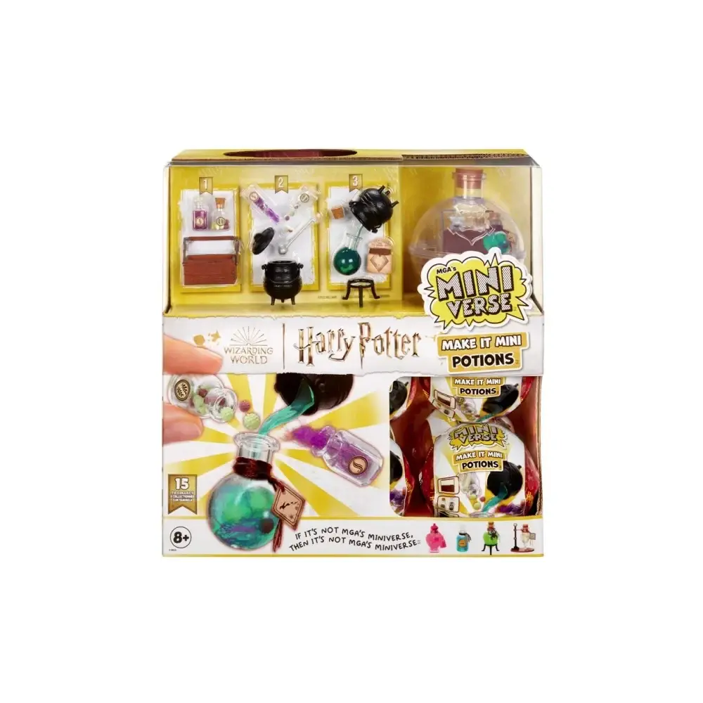 Miniverse Harry Potter Make It Mini Potions da Collezionare + MGA
