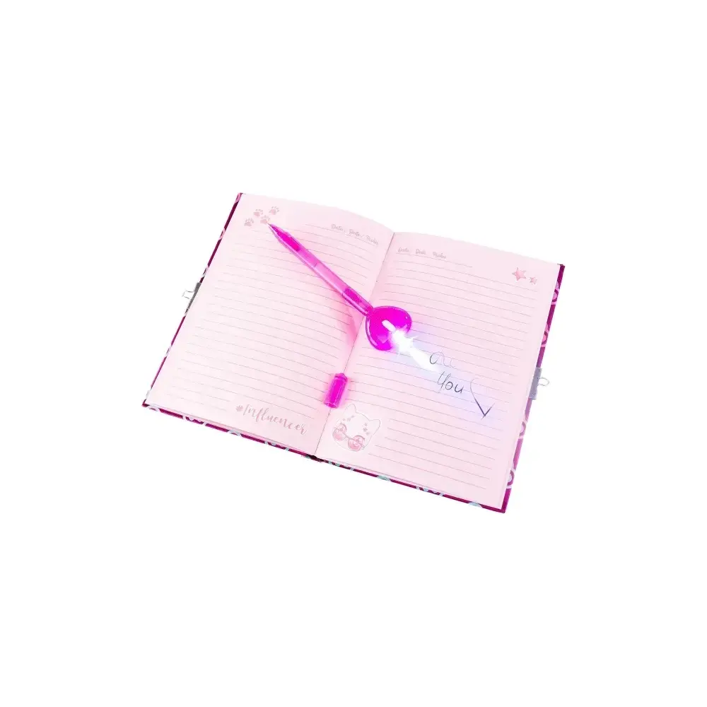 Influencer Diario Segreto Squishy Gatto Set Scrittura Creativa Nice