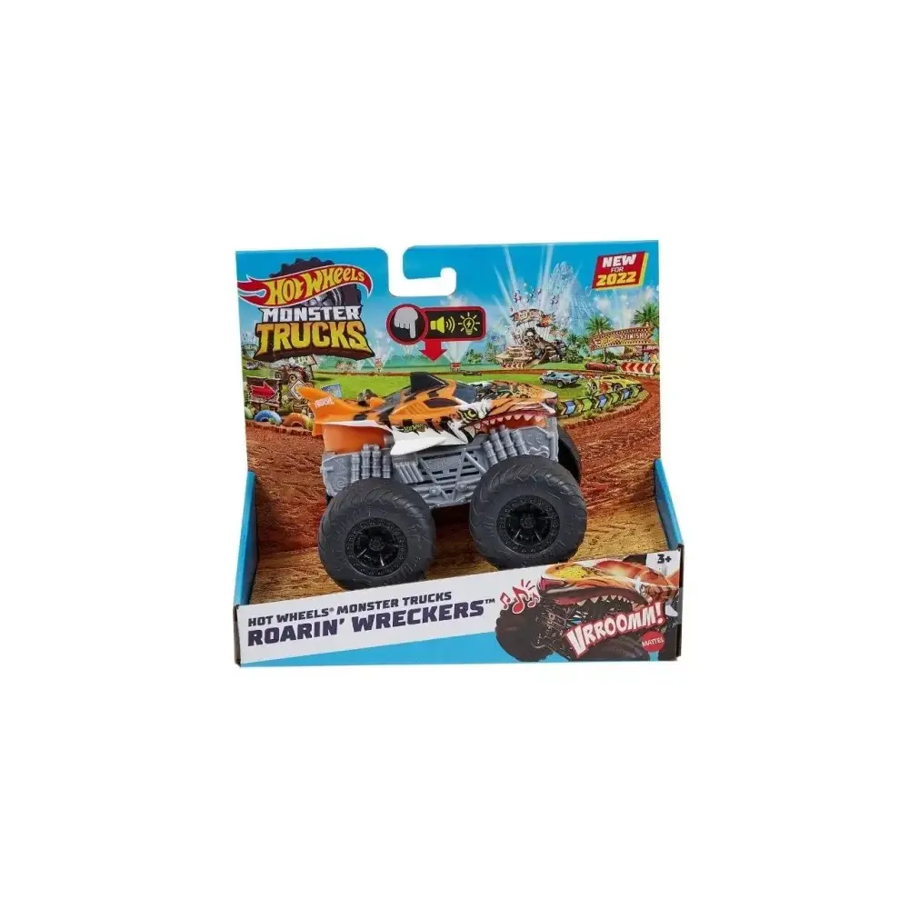 Hot Wheels Monster Trucks Bone Shaker Demolitore Ruggente Mattel