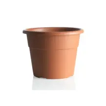 Vaso Hedera D.30 cm Terracotta Elegante e Resistente con Decoro Bama