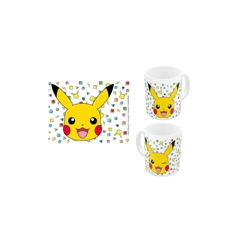 Tazza Pokémon Confetti 320 ml Ceramica Real Trade