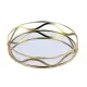 Vassoio Ferro/vetro 30x6cm Regalo Italiano