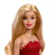 Barbie 80° Anniversario Bambola Base Abito Rosso Mattel Toys One