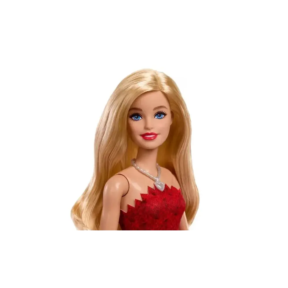 Barbie 80° Anniversario Bambola Base Abito Rosso Mattel Toys One