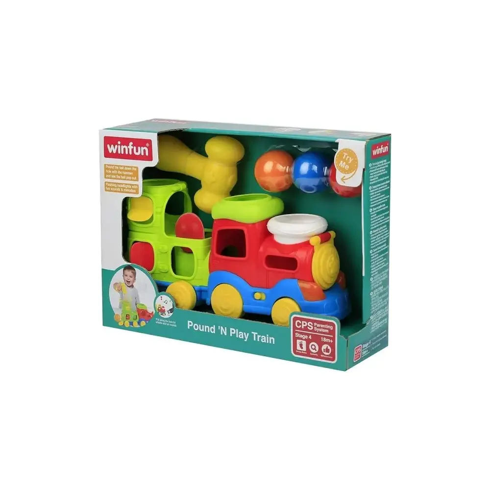 Trenino Musicale Batti Palline Winfun Luci e Suoni per Infanzia M3