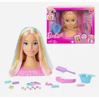 Mattel Barbie Testa Pettinabile Deluxe con Capelli Biondi Toys One