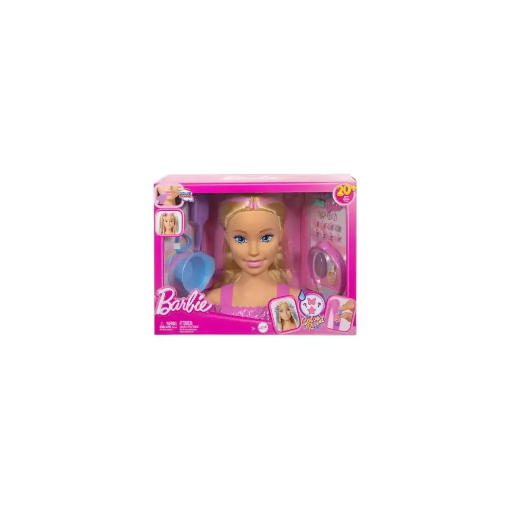 Mattel Barbie Testa Pettinabile Deluxe con Capelli Biondi Toys One