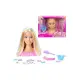 Mattel Barbie Testa Pettinabile Deluxe con Capelli Biondi Toys One