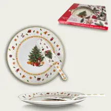 Piatto Pane 30cm con Paletta Albero Ar.Ca