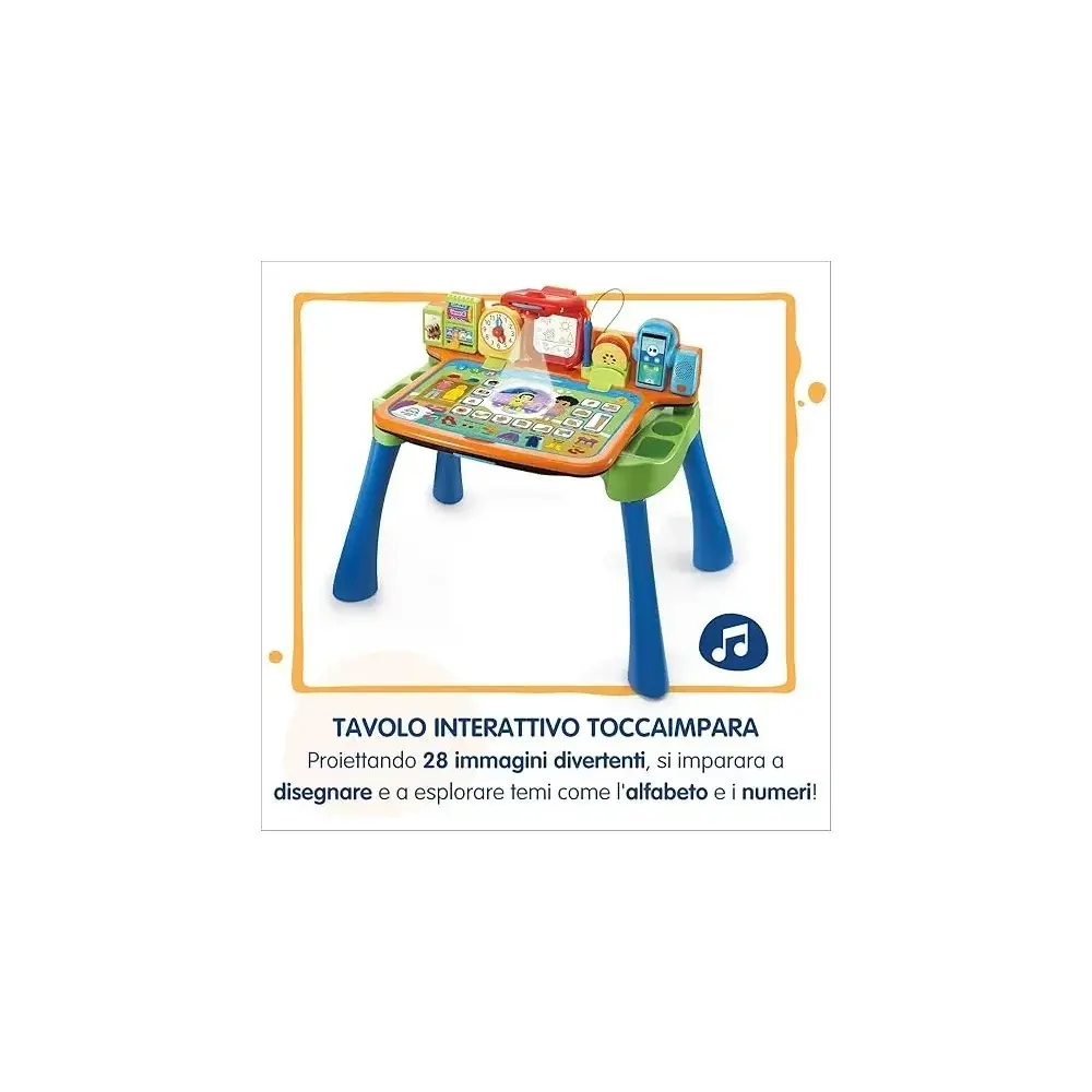 Magico Tavolo Interattivo ToccaImpara Multiattività 5 in 1 3- VTech