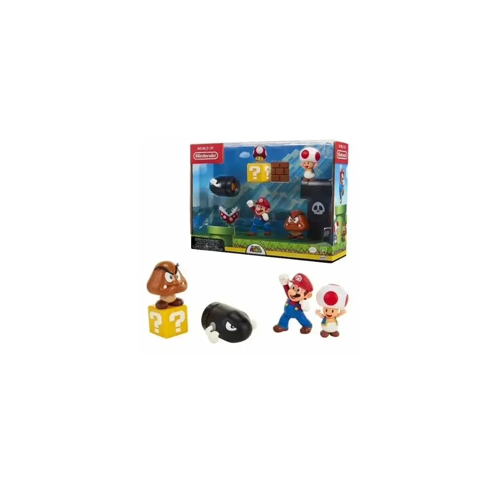 Supermario Playset Diorama Acorn Plains MV Giochi