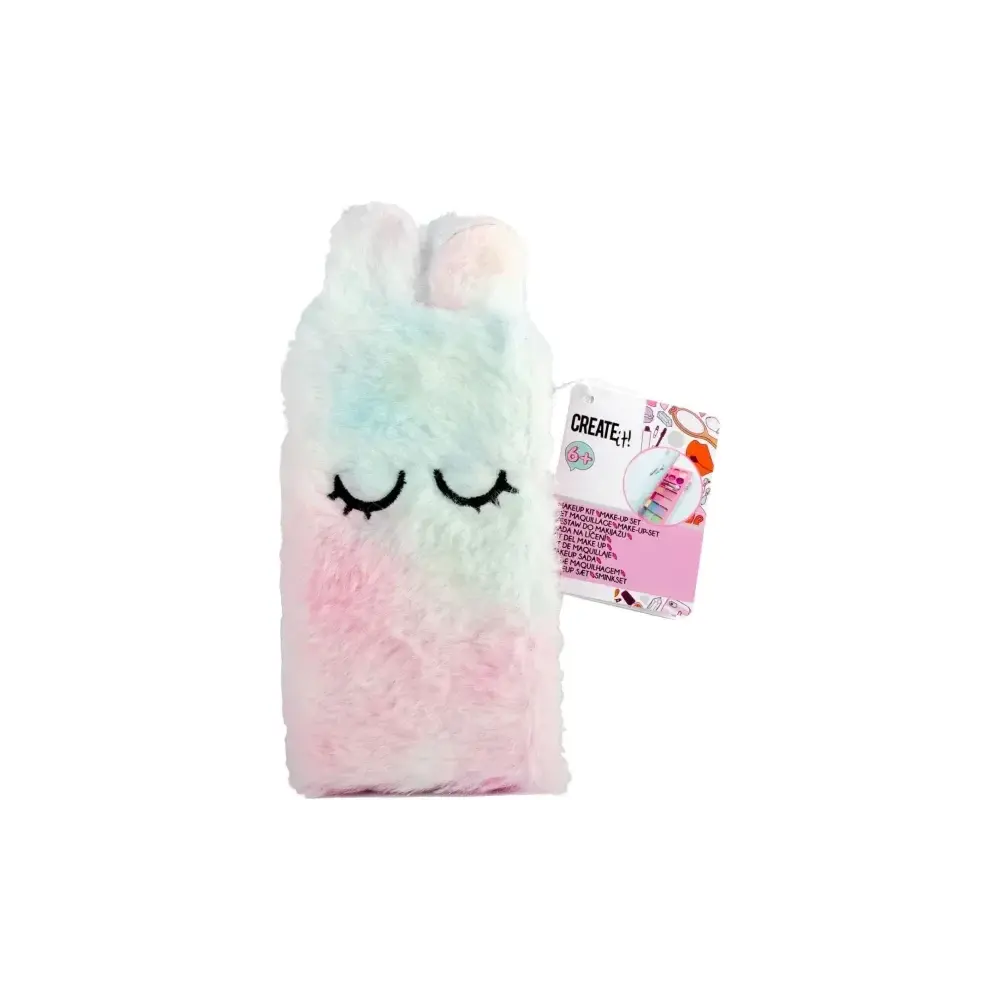Create It! Cofanetto Make Up Fluffy Set di Trucco con Specchio M3