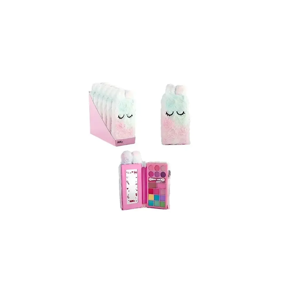 Create It! Cofanetto Make Up Fluffy Set di Trucco con Specchio M3
