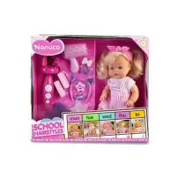 Nenuco School Hairstyle Bambola 35 cm Capelli Biondi Accessori Famosa