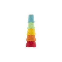 Tazze Impilabili 2in1 Eco+ con 5 e 5 Forme Colorate Plastica Chicco