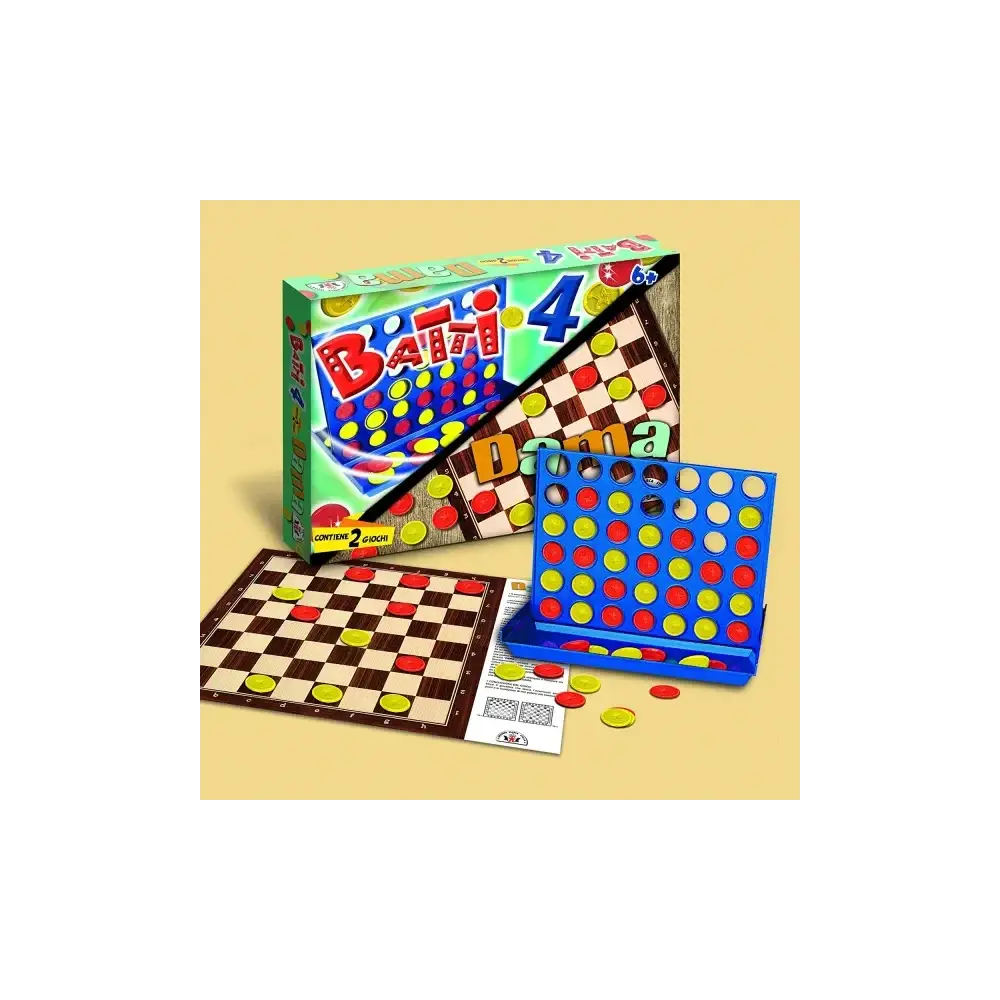 129 Gioco Batti 4 e Dama Ruggero Sala