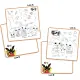 Bing Tappetone da Colorare Fronte/Retro 70x70 cm Lavabile con 4 ODS