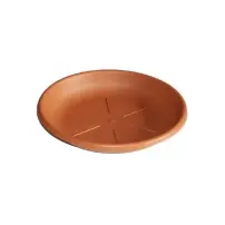 Sottovaso D.28 cm Terracotta Robusto e Pratico per Vasi e Piante Bama