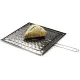 Gratella Tostapane Acciaio Inox 25x25 Pane e Polenta