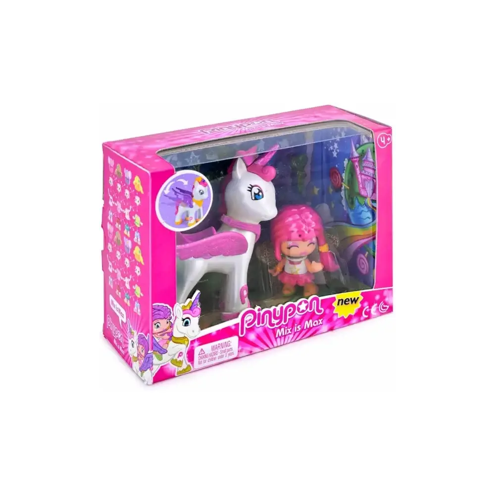 Pinypon Unicorno Volante Personaggio con Stella Decorazioni Famosa