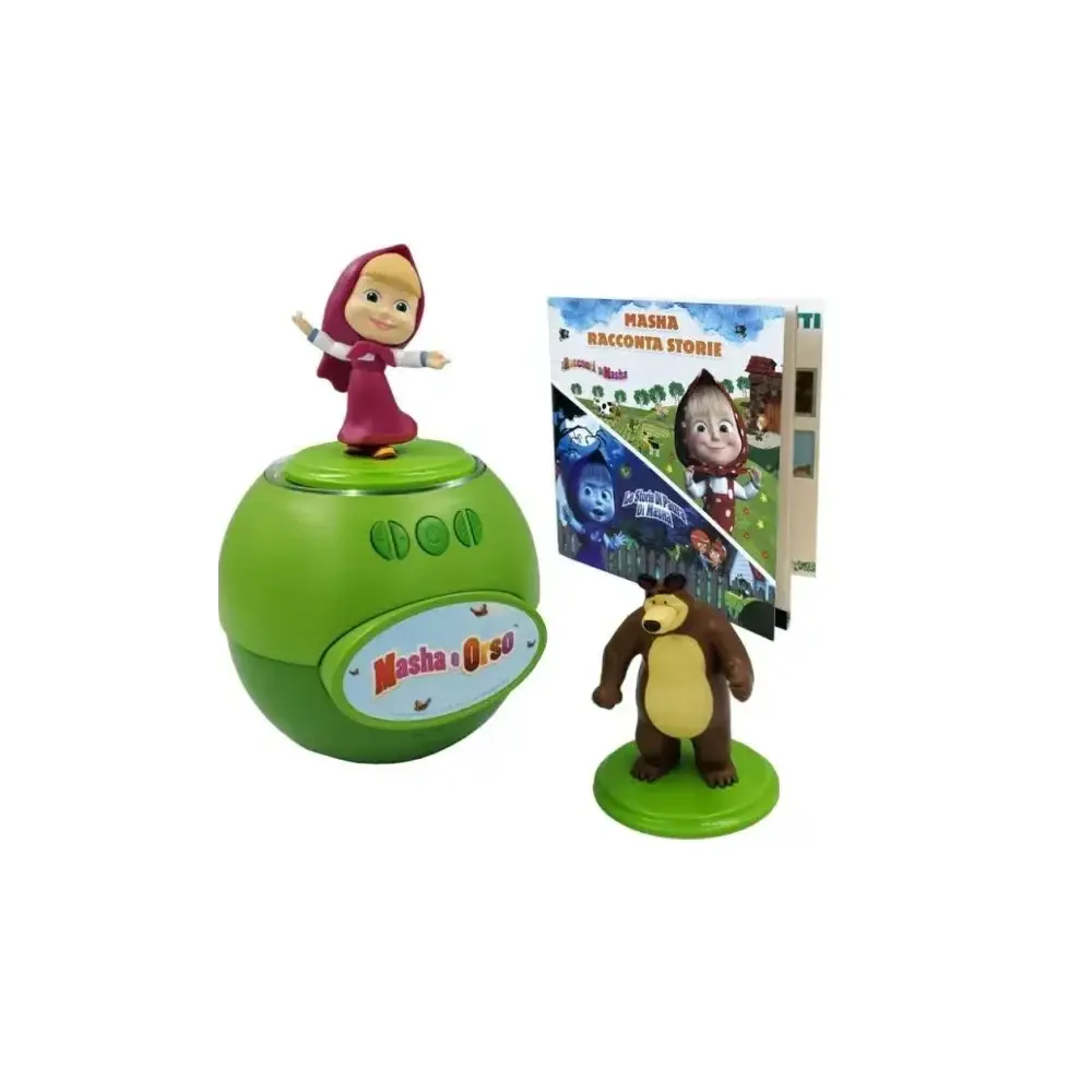 Masha Racconta Storie Speaker Incluso 24 130 Min di Audio MV Giochi
