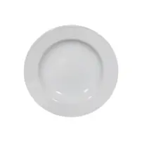 Praga Piatto Piano 26cm Bianco Saturnia