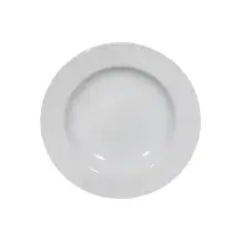 Praga Piatto Piano 26cm Bianco Saturnia
