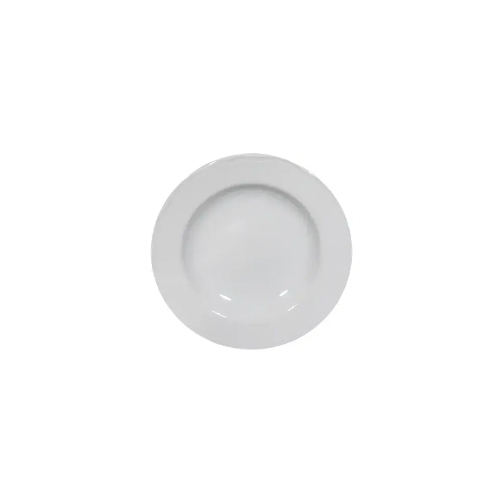 Praga Piatto Piano 26cm Bianco Saturnia