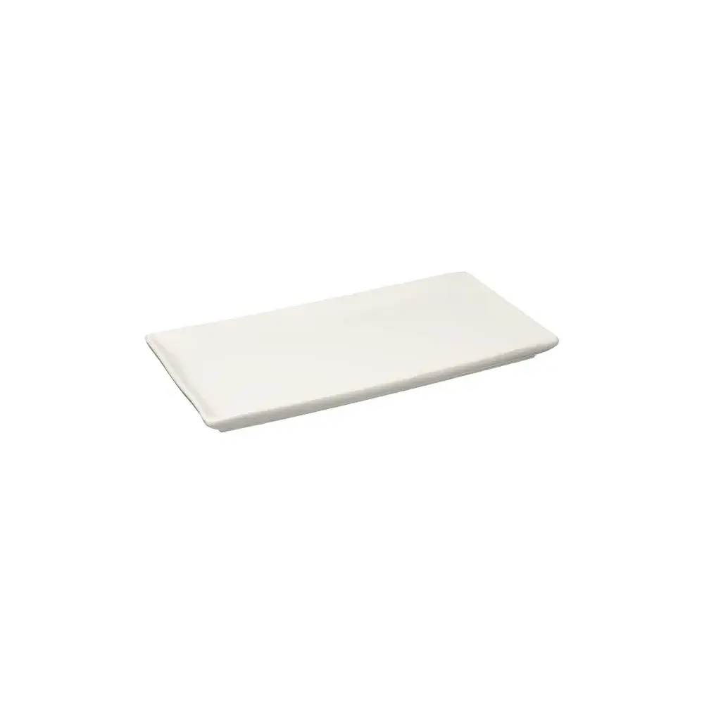 Kent Piatto Rett 32x15 Bianco Borella