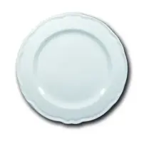 Praga Piatto Tondo Bianco 31 cm Saturnia