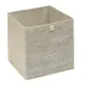 Scatola Portaoggetti 218661b Velvy Beige 31x31x3x1cm 5Five