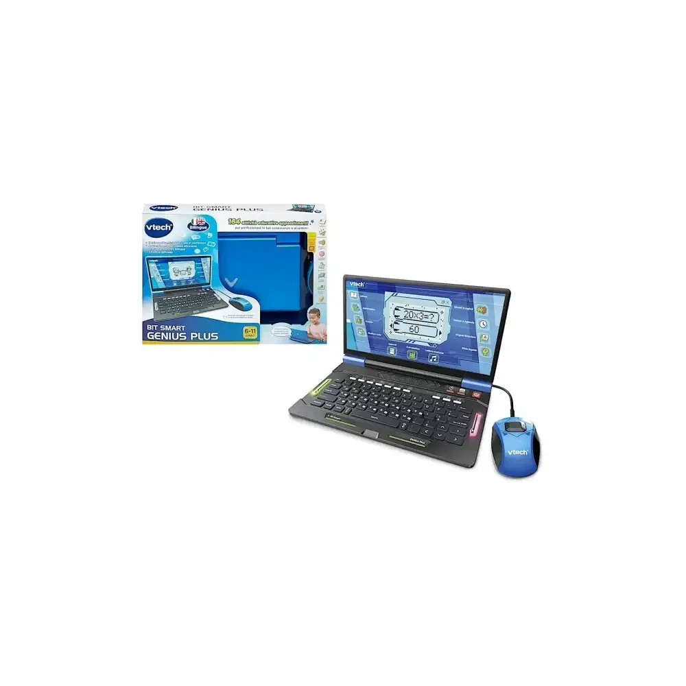 Bit Smart Genius Plus Nero Computer Interattivo 164 Attività 6- VTech