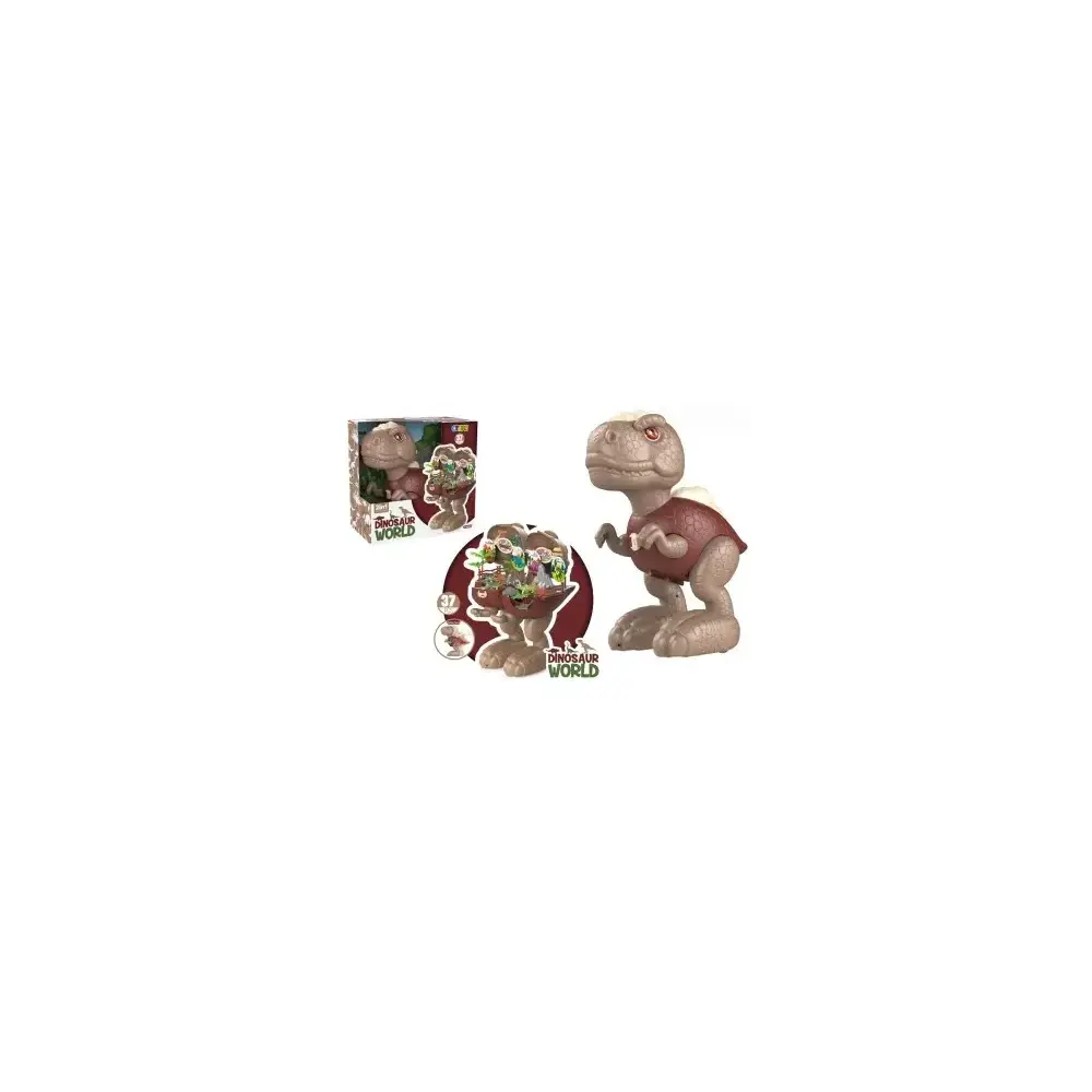 "Big Baby Dino e Playset Tyrannosaurus la Valle dei Dinosauri M3